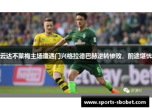 云达不莱梅主场遭遇门兴格拉德巴赫逆转惨败，前途堪忧